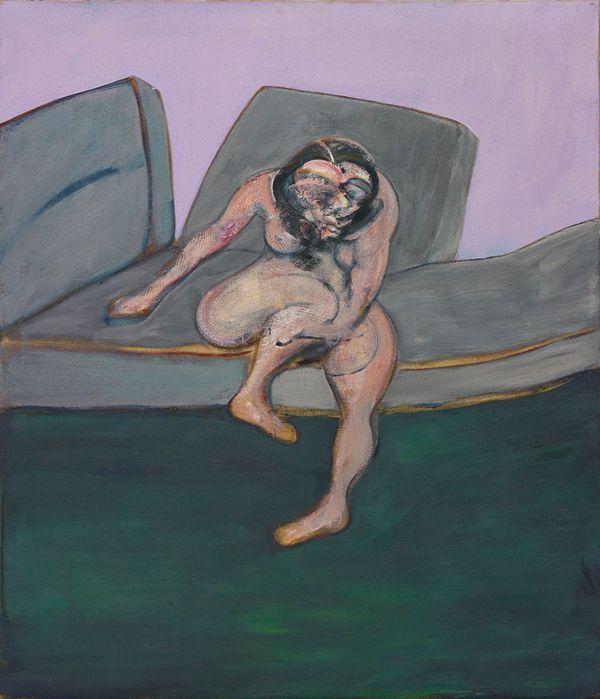 Francis Bacon,Seated Woman, 1961