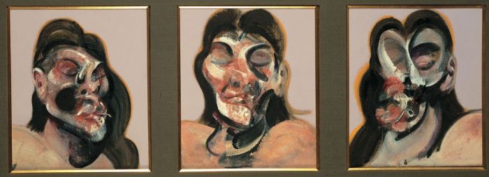 Francis Bacon, Three Studies of Henrietta Moraes, 1969