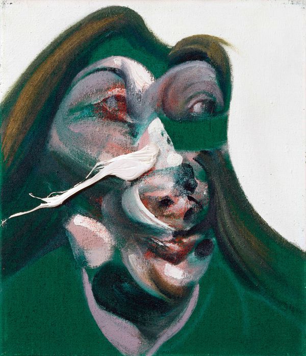 Francis Bacon,Study for Head of Isabel Rawsthorne, 1967
