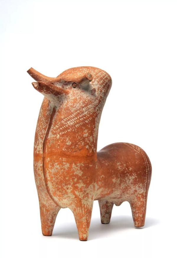 牛形陶器，伊朗西北部，前1200—前800年