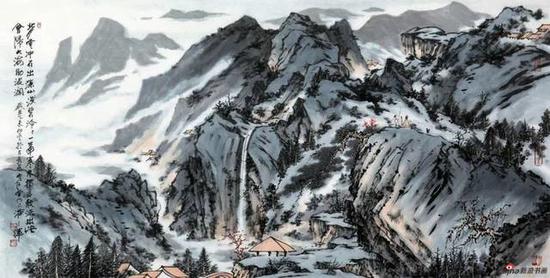 绿水青山就是金山银山——游三辉书画展
