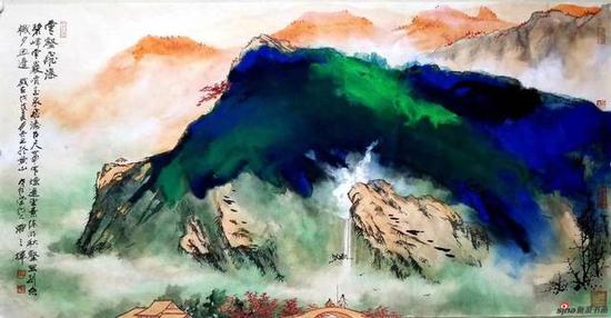 绿水青山就是金山银山——游三辉书画展