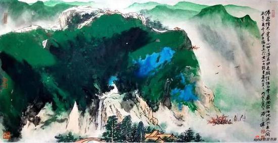 绿水青山就是金山银山——游三辉书画展