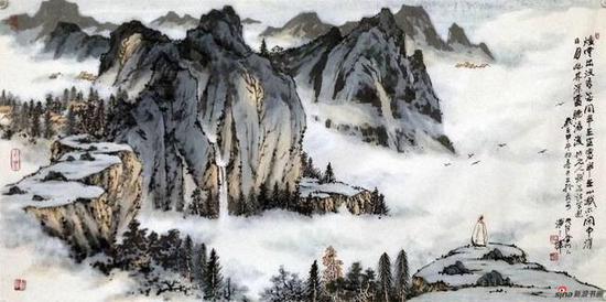 绿水青山就是金山银山——游三辉书画展