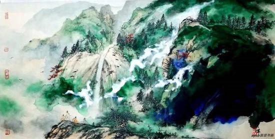 绿水青山就是金山银山——游三辉书画展