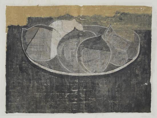 李涛 黑白日记2 纸本水墨 60×45cm 2018