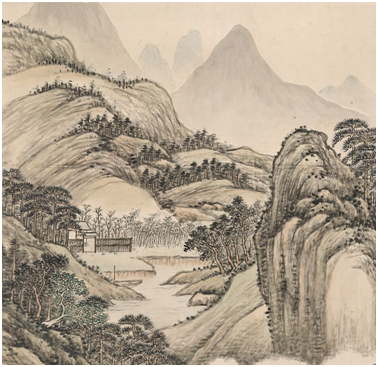 扁舟载鹤归何处 , 只在虞山黄叶村  2018西泠秋拍 《石渠宝笈三编》著录之方琮《扁舟载鹤图》赏析