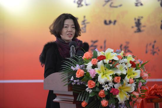湘潭市委常委、宣传部长吴小月致辞