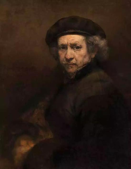伦勃朗，《自画像》，布面油画，1659年，美国国家美术馆藏