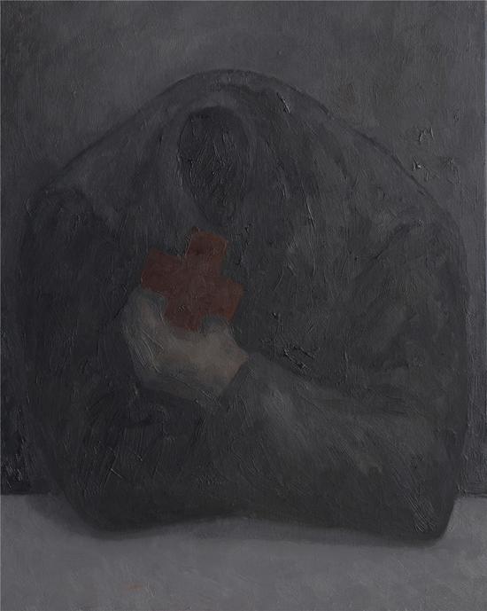 十字 40X50CM 布面油画 2016
