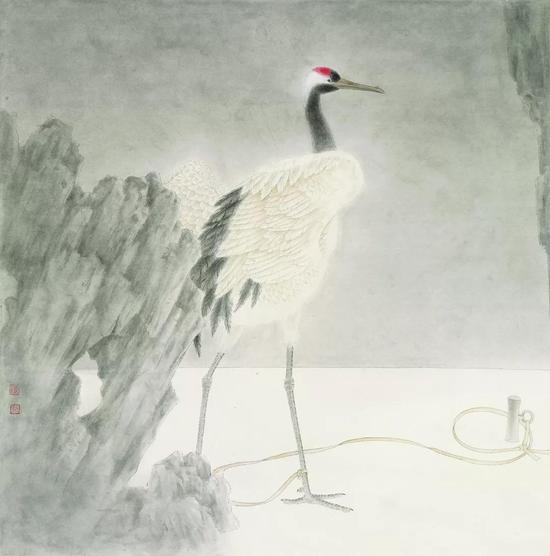 甘永川--城市生活之四 66×66cm 2013