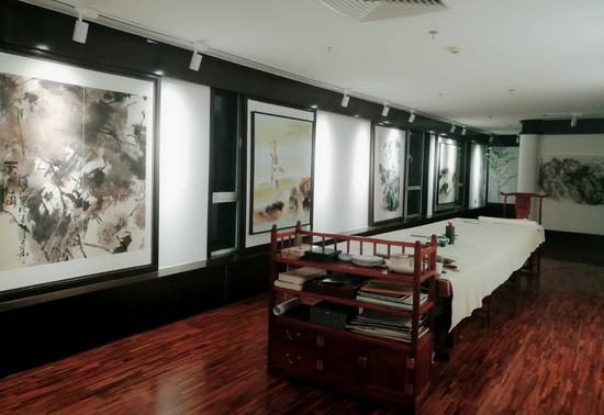 新光澄怀 万象悠悠 贾新光吴悠迎春作品展开幕