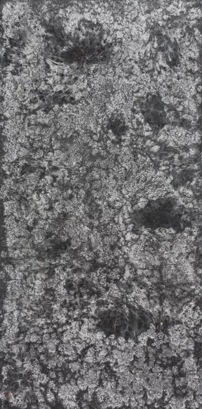 林一征，缤纷 No.1，减墨，140x70cm，2015