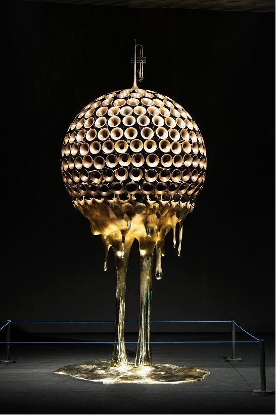 王艺 小号研究3 铜高 334cm 直径 179cm 2018 年