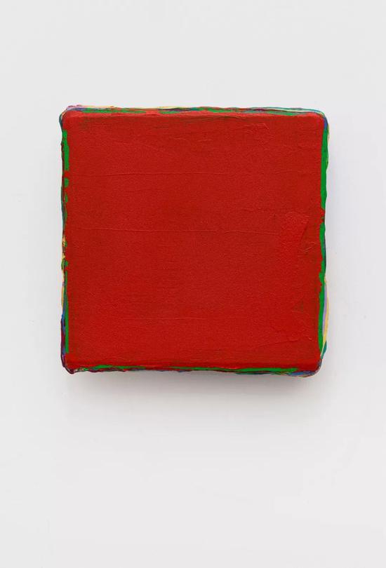 《无题2015 12-10。》，33X33cm，丙烯木板 ，2015-2016