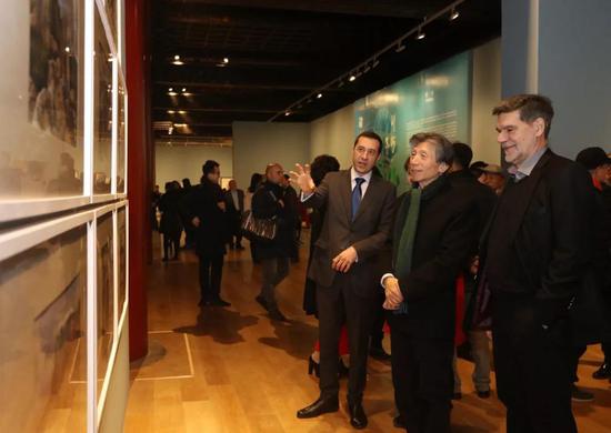 中保当代美术交流展在太庙艺术馆展出