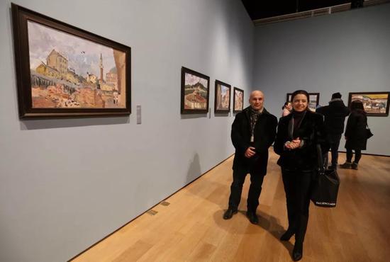 中保当代美术交流展在太庙艺术馆展出