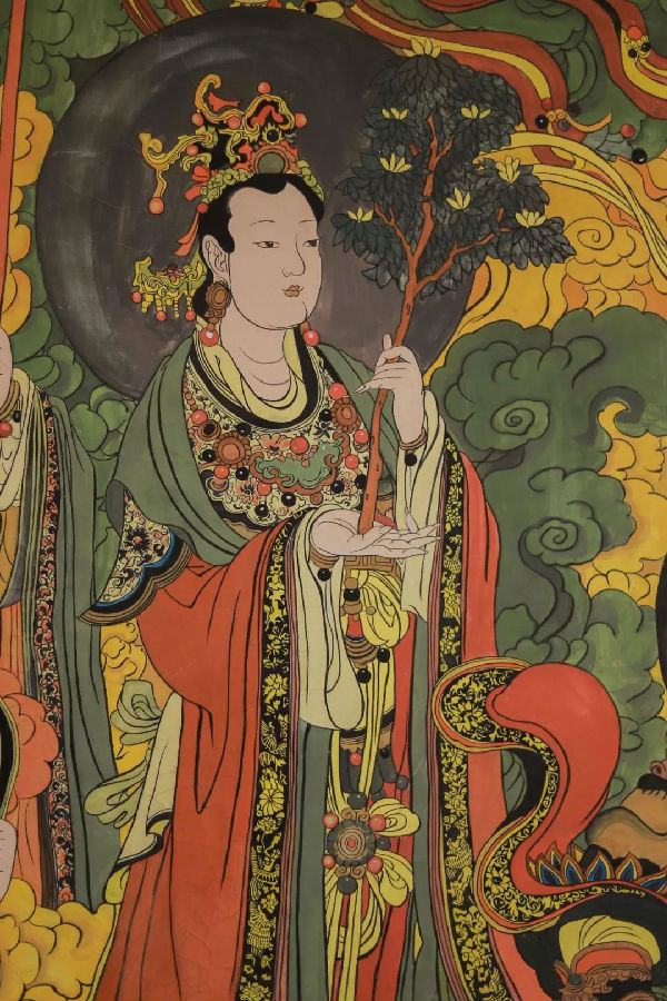 学生课业展溯源中国传统壁画临摹与研究