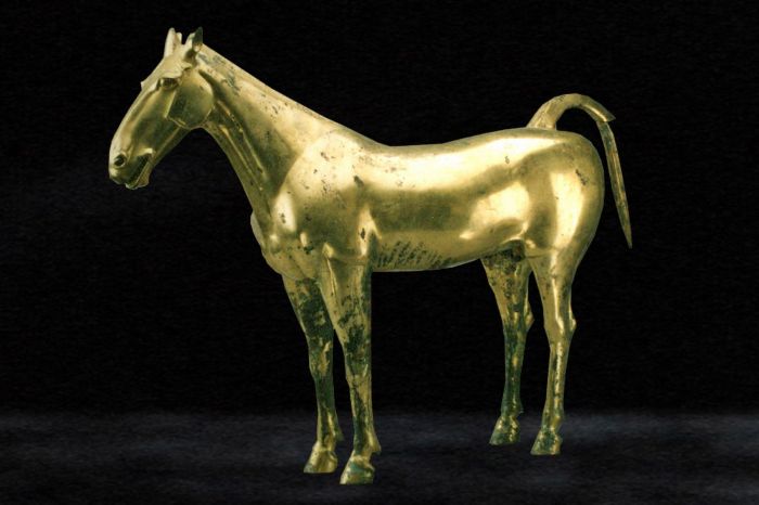 “鎏金铜马”开启陕西历史博物馆2019年展览序幕
