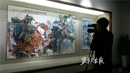 花鸟寄乡情，翰墨飘馨香 ——胡祝三回盐城办个展