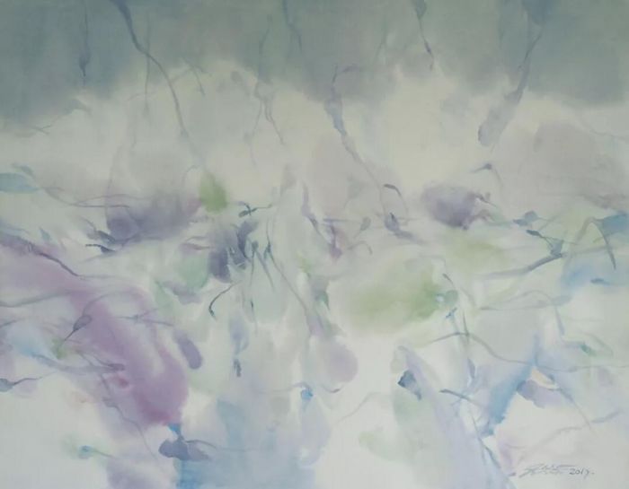 刘海粟美术馆展出“自然的气息”水彩画展