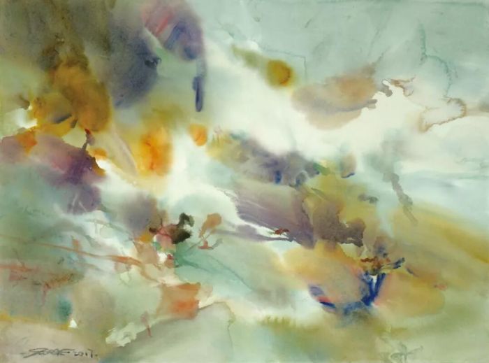 刘海粟美术馆展出“自然的气息”水彩画展