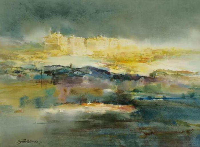 刘海粟美术馆展出“自然的气息”水彩画展