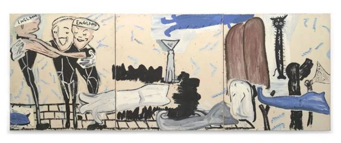 Swimming with Cats (Blue Twink), 2002