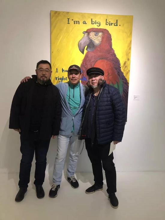 前行·当代艺术展在山水美术馆开幕
