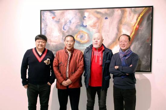 前行·当代艺术展在山水美术馆开幕