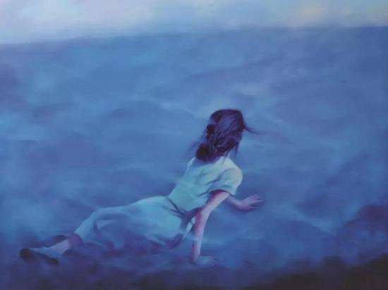 马东民 她的世界 布面油画 200X150cm 2013年
