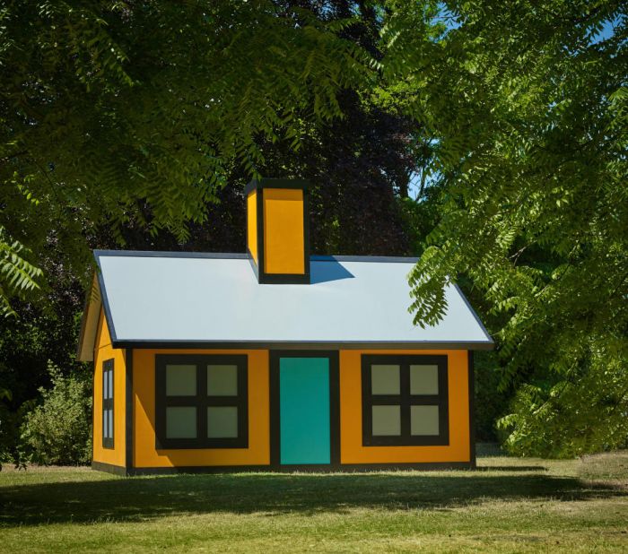 Richard Woods, Holiday Home (Regent’s Park), 2018, Alan Cristea Gallery, Frieze Sculpture 2018