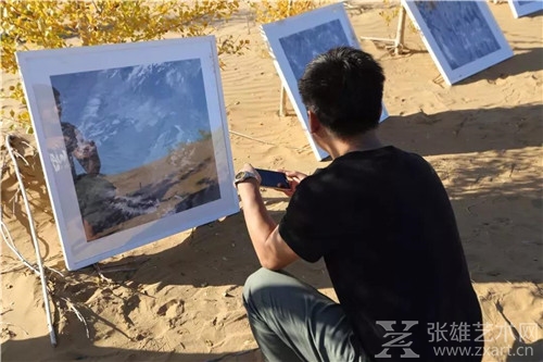 畅想?自然之道 ——记著名艺术家王华明“庆祝国庆：十月一日开启自然美术馆艺术个人展