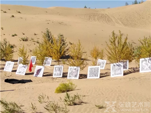 畅想?自然之道 ——记著名艺术家王华明“庆祝国庆：十月一日开启自然美术馆艺术个人展