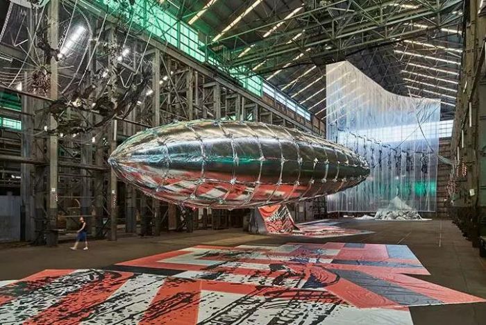 Willing to be Vulnerable (2015–2016), Lee Bul, installation photograph in Sydney 2016. Courtesy: Studio Lee Bul