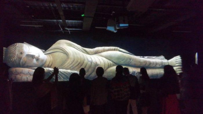 展览现场。