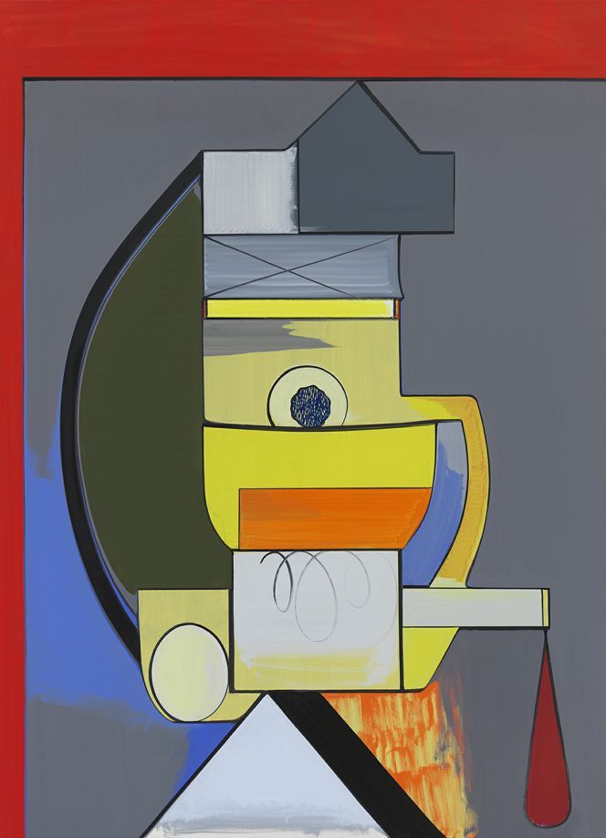 托马斯·塞比茨 儒勒·凡尔纳的肖像 布面油画 220cm×160cm? 2017 年 图片：广东美术馆