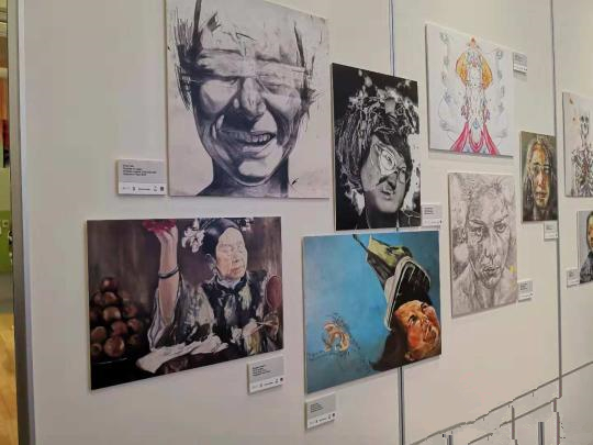 “艺术无国界”联展作品