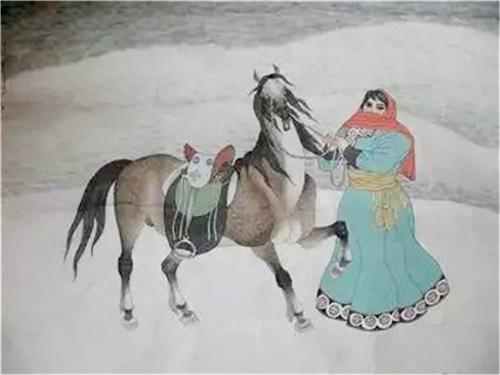 浅谈草原画家关麟英的人物画艺术