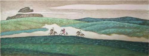 浅谈草原画家关麟英的人物画艺术