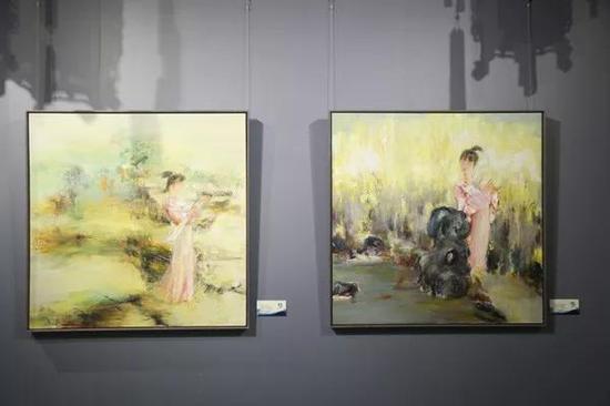“蕴藉悠然——吴悠油画作品展”在恭王府开幕