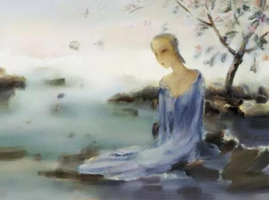 花落时节之四 布面油画 150x200cm 2008