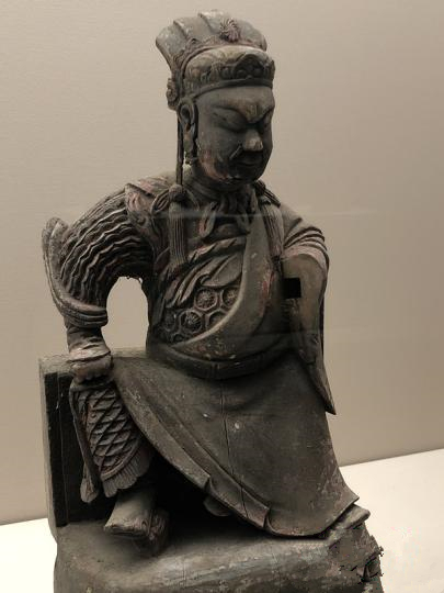 清代木雕关帝造像