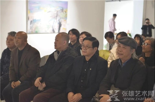 色块的震撼“边界·;唐承华新作品展” 在慧和天语艺术空间开幕