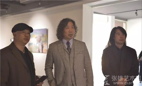 色块的震撼“边界·;唐承华新作品展” 在慧和天语艺术空间开幕