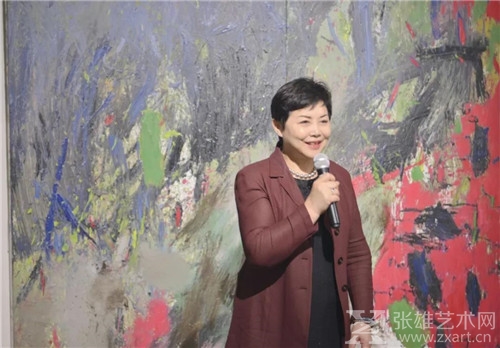 色块的震撼“边界·;唐承华新作品展” 在慧和天语艺术空间开幕