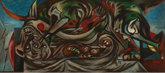 杰克逊·波洛克，《无题》，约1938或1941