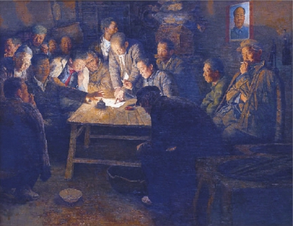  1978年11月24日·小岗（油画）  王少伦
