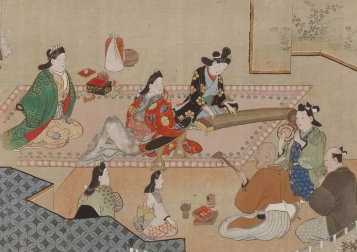 江戸风俗图卷 （局部）菱川师宣