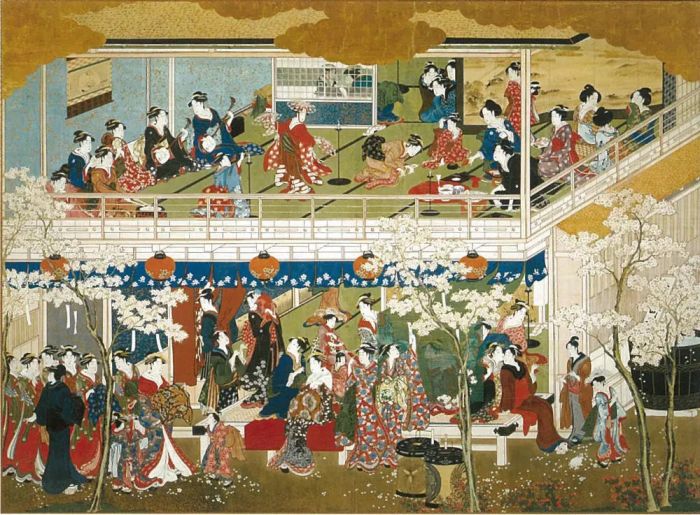吉原之花 喜多川歌麿